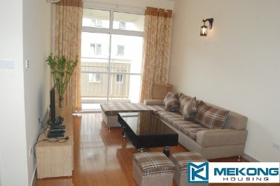 2 bedroom apartment for rent in high-rise apartment building at 713 Lac Long Quan, Tay Ho