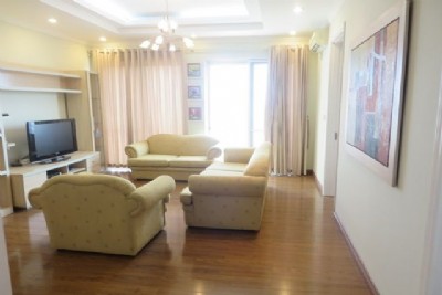 Ciputra apartment with 4 bedroom for rent on high floor in E5 building, well furnished